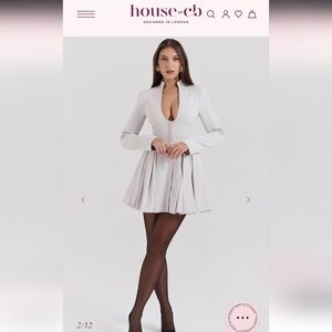 NWT House Of CB "Heiress" Size L Longer Dress